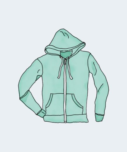 Sudadera con cremallera