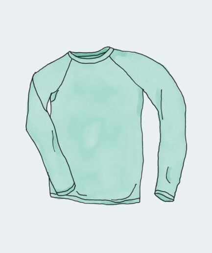Camiseta de manga larga